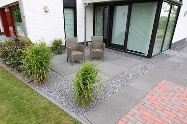 Moderne tuin